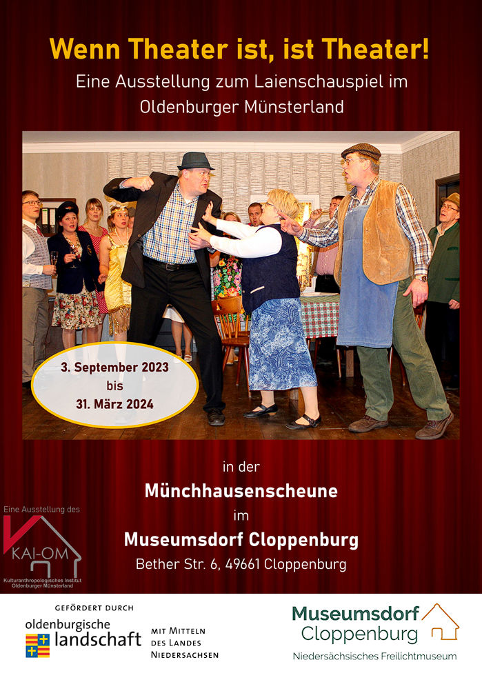 Ausstellung Museumsdorf - Theatergruppe "Bühne frei" ist dabei!